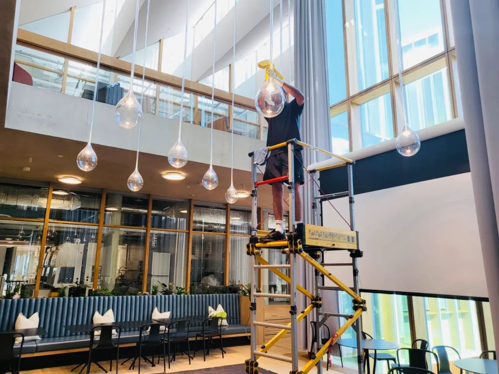 Commercial Internal High-Level Cleaning